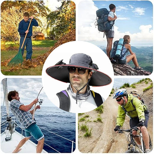 YPATI™ SOLAR POWERED FAN HAT