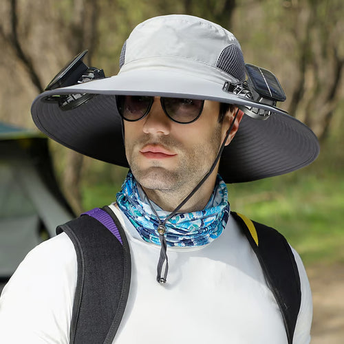 YPATI™ SOLAR POWERED FAN HAT