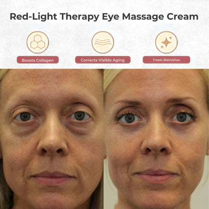 Red Light Therapy Eye Massage Cream